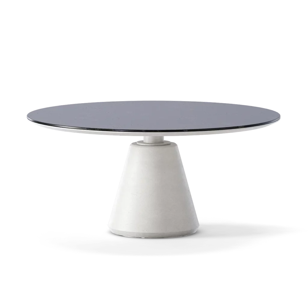 Black Top Ceramic Coffee Table
