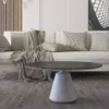 Black Top Ceramic Coffee Table - Image 5
