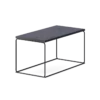Black Rectangular Modern Coffee Table - Image 2