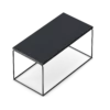 Black Rectangular Modern Coffee Table - Image 4