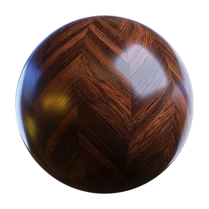 Dark Chevron Wood Parquet (4945)