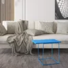 Blue Rectangular Modern Coffee Table - Image 5
