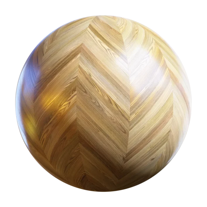 Oak Chevron Wood Parquet (4936)