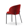 Red Velvet Dining Chair - Image 2