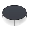 Round Black Metal Coffee Table - Image 4