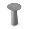 Round Grey Modern Coffee Table - Image 3