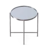 Round Tall Metal Coffee Table - Image 4