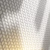 White Patterned Stucco Wall Panel (48100) - Image 2