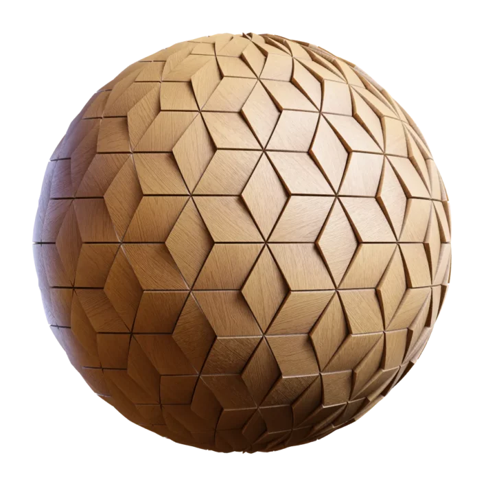 Wooden Patterned Wall Panel (4885)