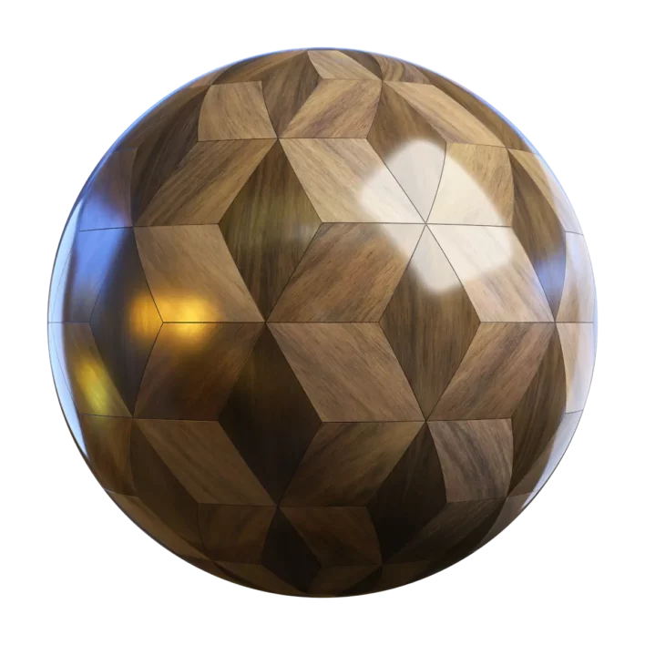 Dark Cube Wood Parquet (4966)