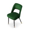 Green Velvet Dining Chair - Image 3
