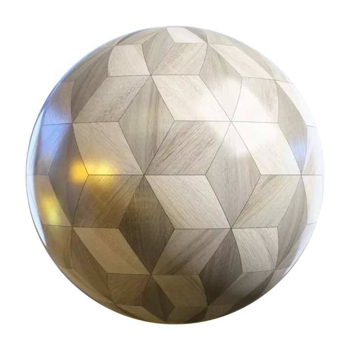 Grey Cube Wood Parquet (4962)
