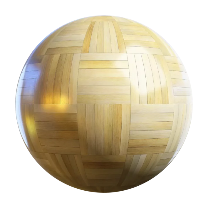 Light Basket Wood Parquet (4958)