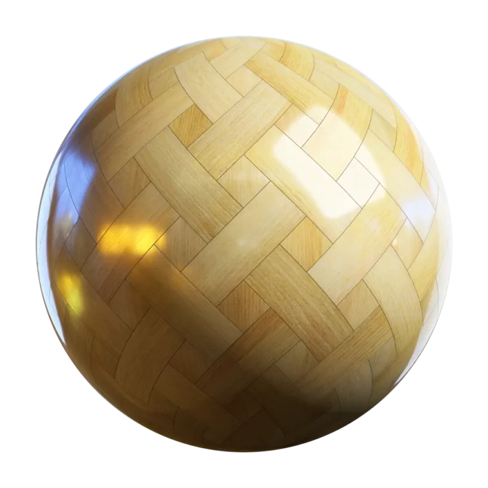 Light Basketweave Wood Parquet (4989)