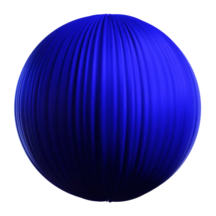Blue Satin Curtains (5062)