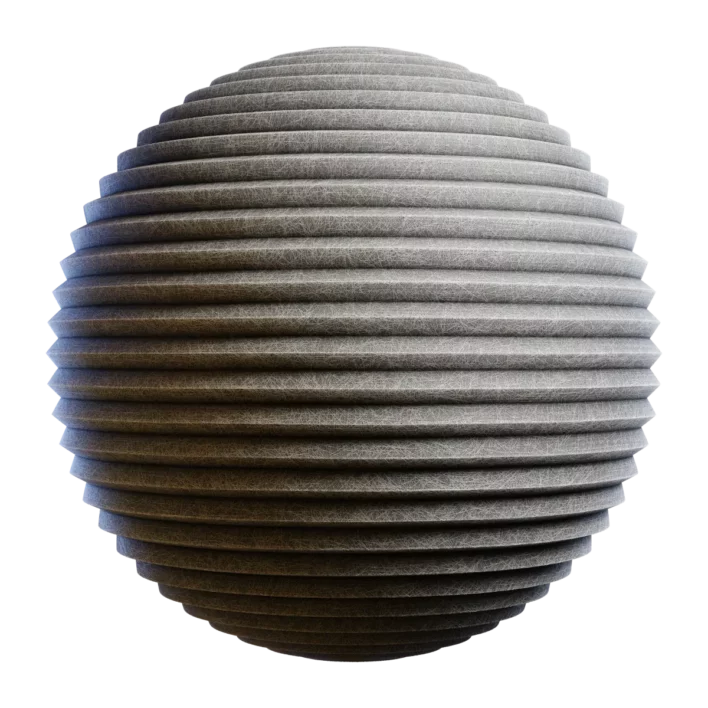 Grey Pleated Blinds (5038)