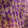 Patterned Purple And Gold Curtains (5065) - Image 2