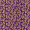 Patterned Purple And Gold Curtains (5065) - Image 4
