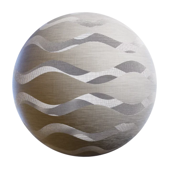 Wavy Grey Day And Night Blinds (5021)