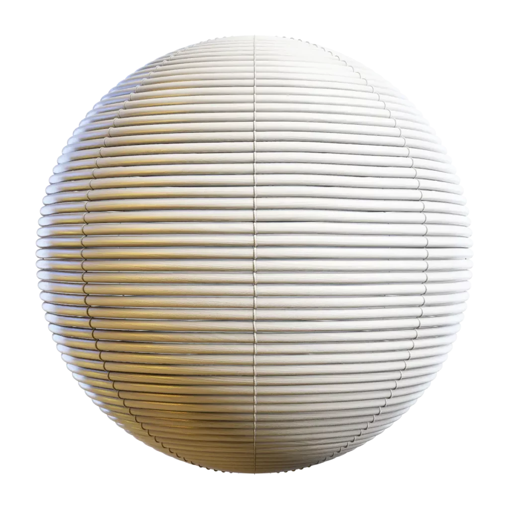 White Wooden Window Blinds (5092)