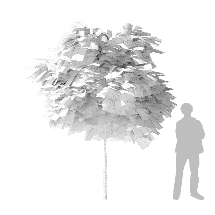 Silk Tree 3d model