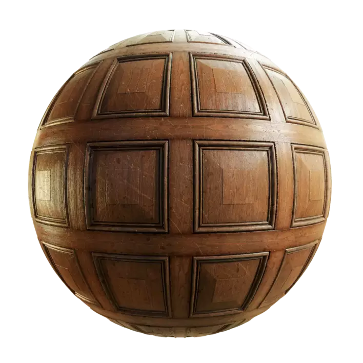 Square Wooden Old Wall Panels (5404)