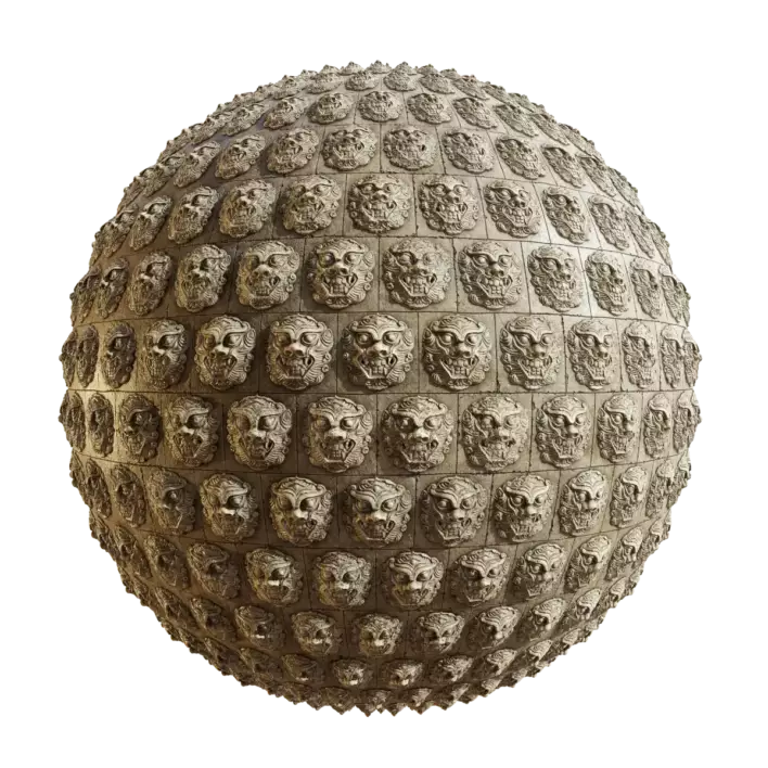 Stone Mask Wall Tiles (5217)