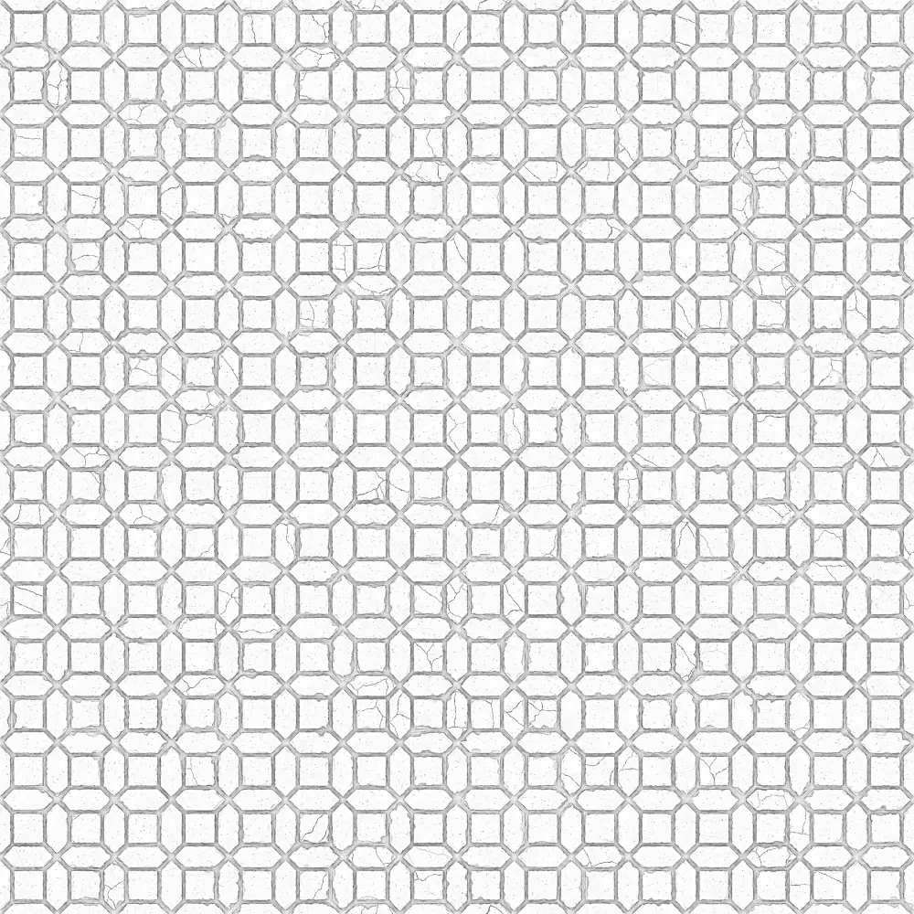 Octagon Red Orange Beige Tiles (5302) - Image 3