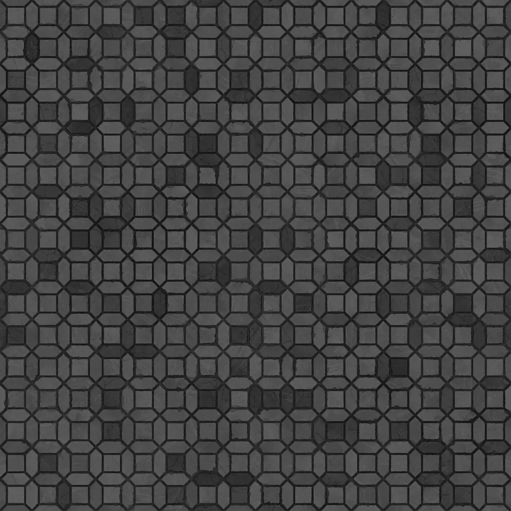 Octagon Red Orange Beige Tiles (5302) - Image 10