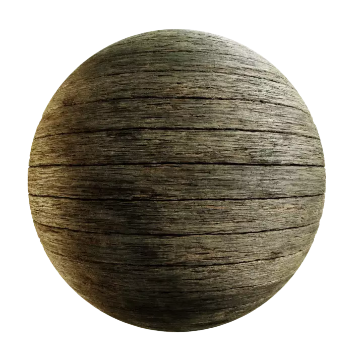 Old And Damaged Horizontal Planks (5516)