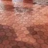 Red Hexagonal Patterned Tiles (5305) - Image 2