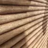 Clean Horizontal Brown Wooden Logs (5601) - Image 2