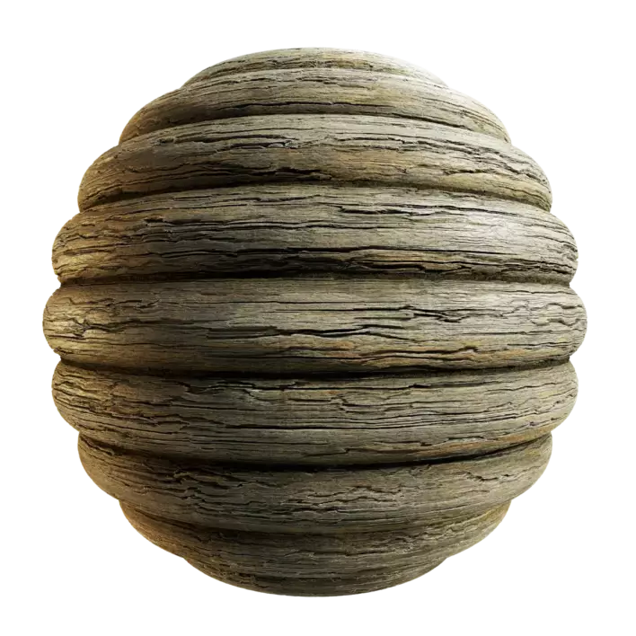 Large Horizontal Wooden Logs (5610)