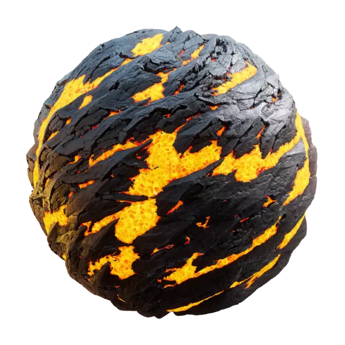 Black Rock with Lava (5827)