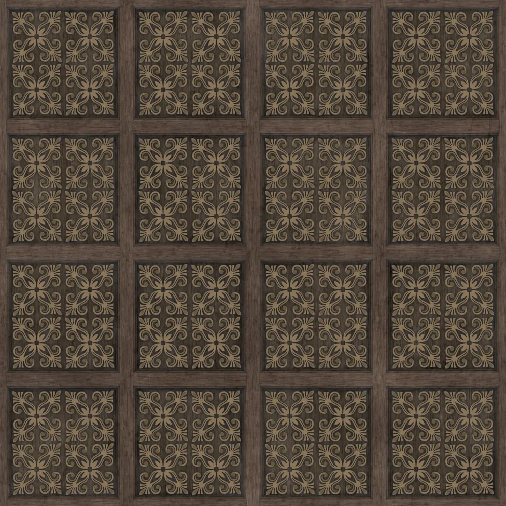 Brown Decorative Medieval Wall (5843) - Image 4