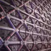 Military Scifi Wall with Lights (5802) - Image 2