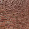 Rough Red Brick Wall (5844) - Image 2