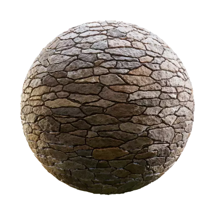 Stone Slate Wall (5805)