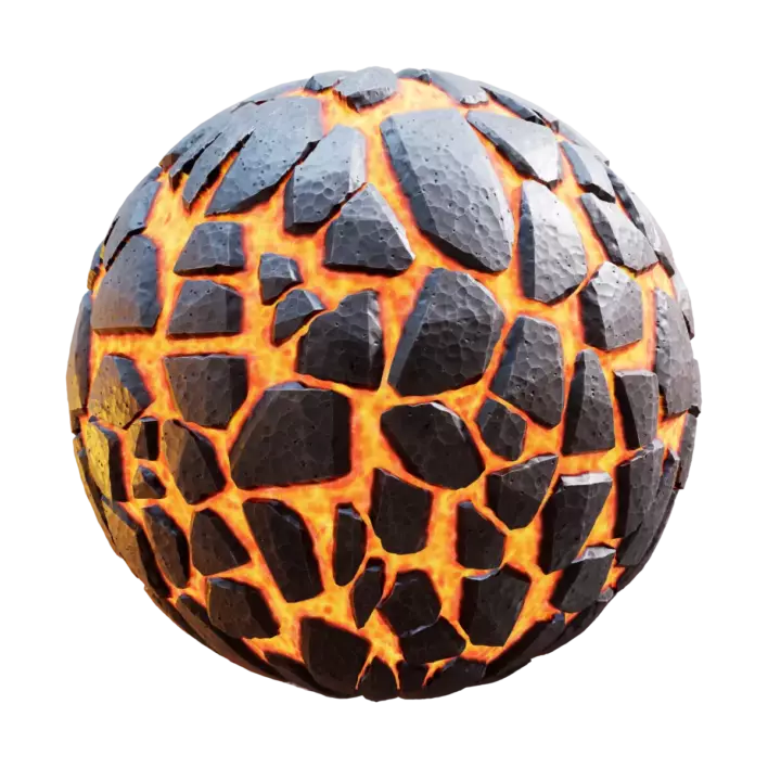 Stylized Lava Rocks (5840)