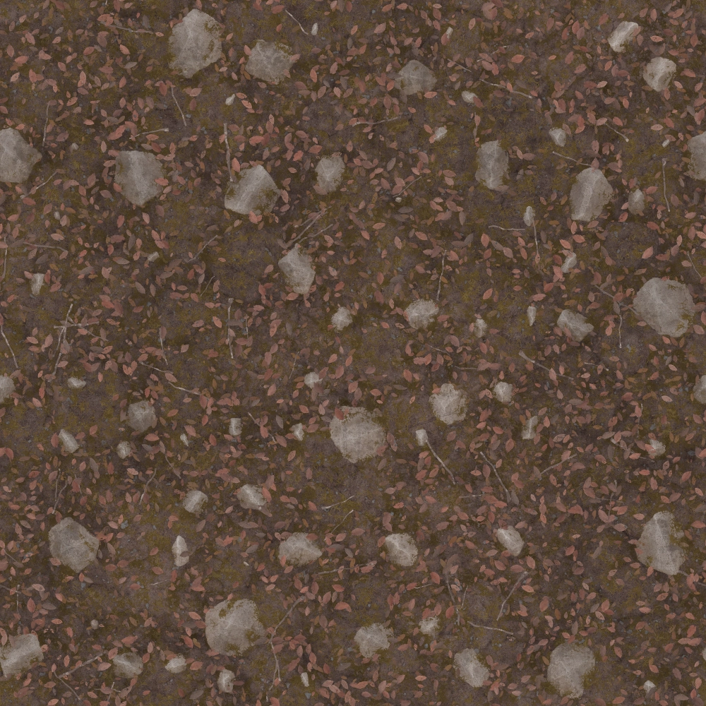 Swamp Ground with Rocks (5860) - Image 4