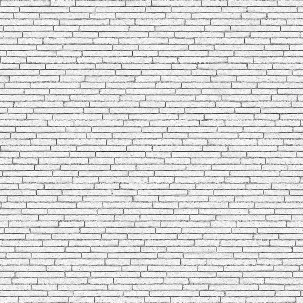 Thin Grey Brick Wall PBR Texture