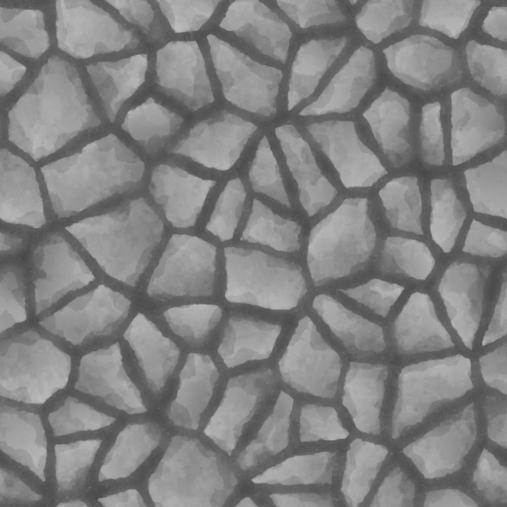 Yellow Flagstone Pavement PBR Texture