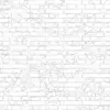 Stylized Damaged Grey Brick Wall (5876) - Image 3