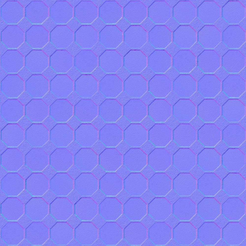 Orange Octagonal Concrete Tiles (5912) - Image 10