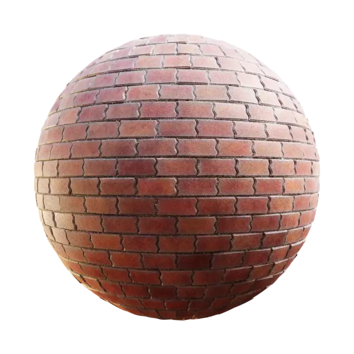 Red Concrete Tiles (5913)